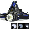 Flashlight Headlight 3Modes 2000 Lumen Hands-Free Headlamp